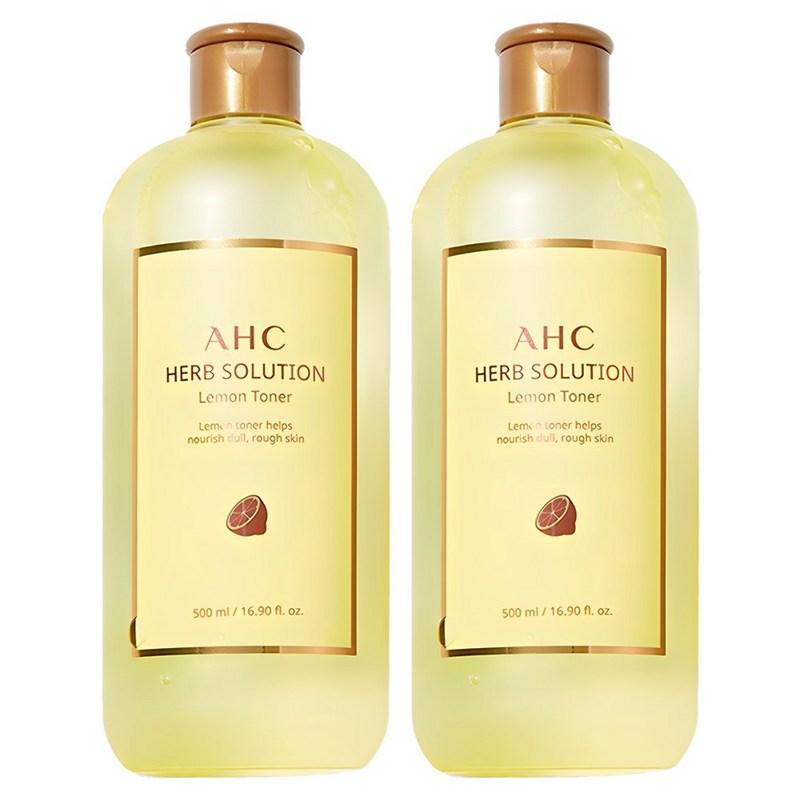 AHC Herb Solution Lemon Toner, 500ml, 2 pcs