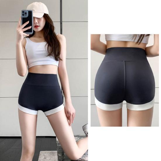 Женские компрессионные леггинсы с высокой талией для йоги — фото 5