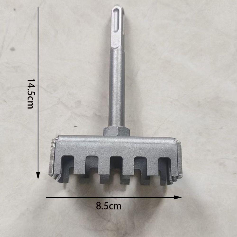 

Portable Square Hole Punch Multi-function Rectangle Slot Tool Square Hole Punch Drill Concrete Hole Bit