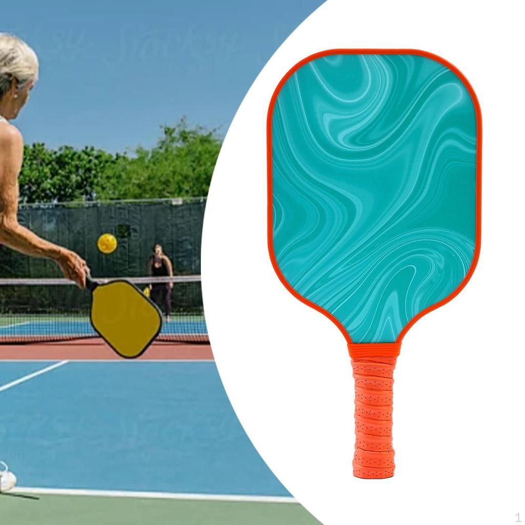 Pickleballs Paddle Premium Pickleball Racket for Balance Consistency Beginner Blue Handle