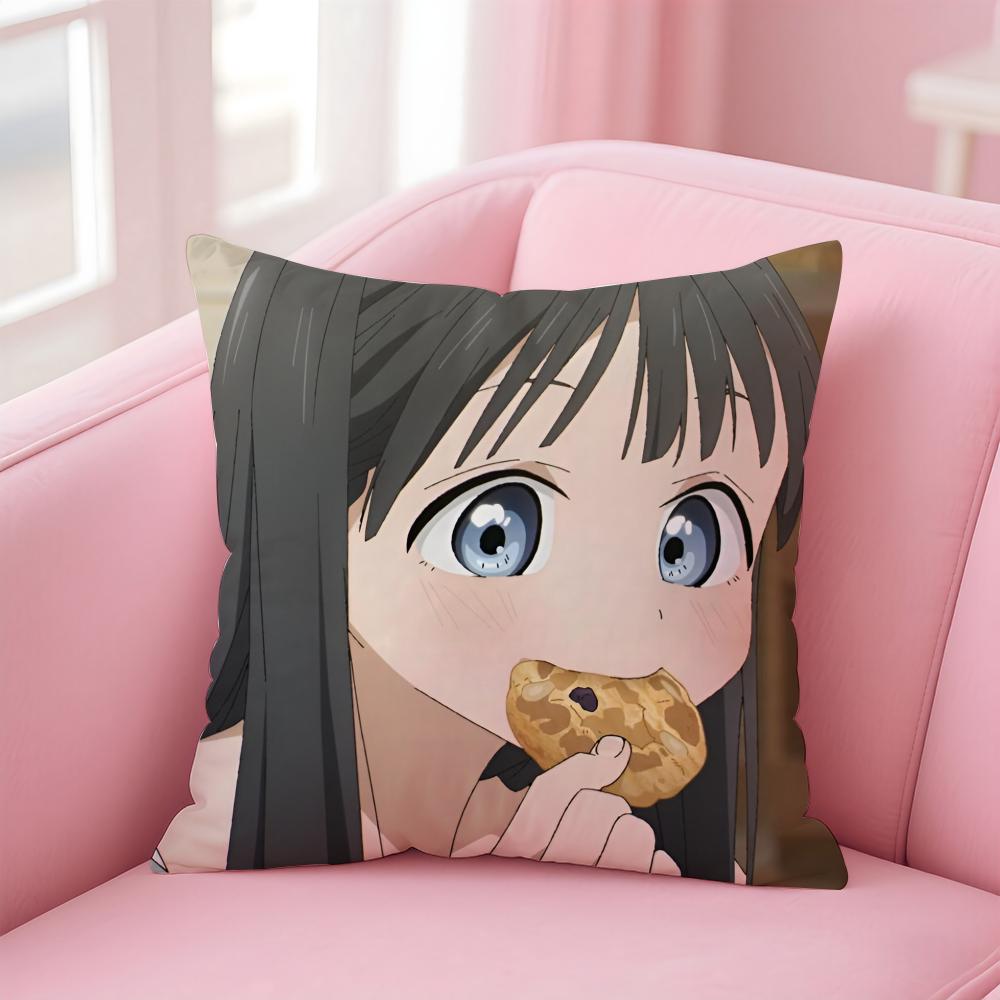 Anime Cartoon TTomorrows My GGirlG Cushion Cover Pillow Case Soft Skin Friendly Fabric  Concealed Zipper