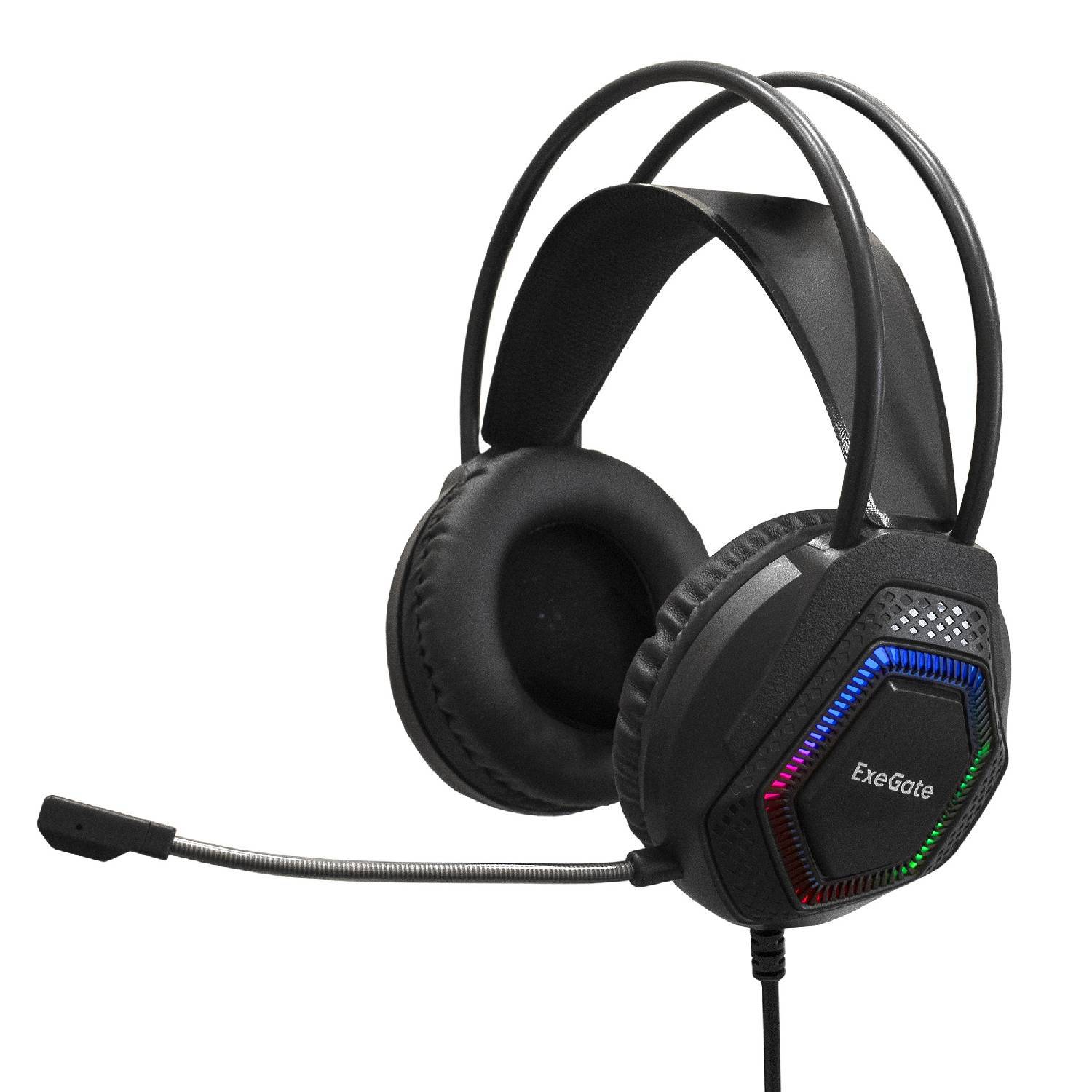 

Гарнитура Exegate Ex289747rus Cosmos Hs-704gl звук Громкость 7 1 2 5м Rgb Usb Интерфейс