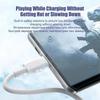 3PCS 6A 100W Type C Super Fast Charging Cable Data Cord For Samsung Huawei Redmi Quick Charing USB C Cables