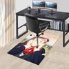 1pc Anime Cartoon Design Jujutsu Kaisen Satoru Gojo Office Chair Mat, Non-Slip Carpet for Home Decor, Suitable for All Seasons.U048