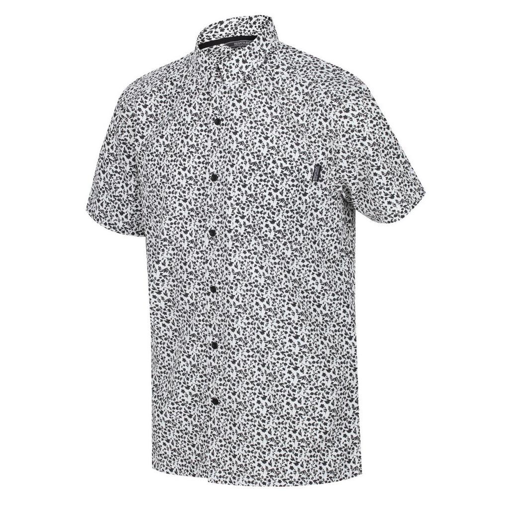 Regatta Mens Mindano V Short Sleeved Checked Shirt