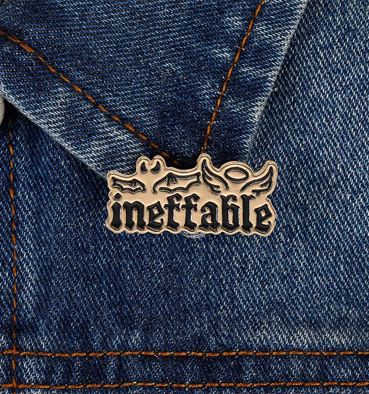 

Греческая мифология Брошь Ангел и Дьявол - Падший ангел Сатана Металлический значок