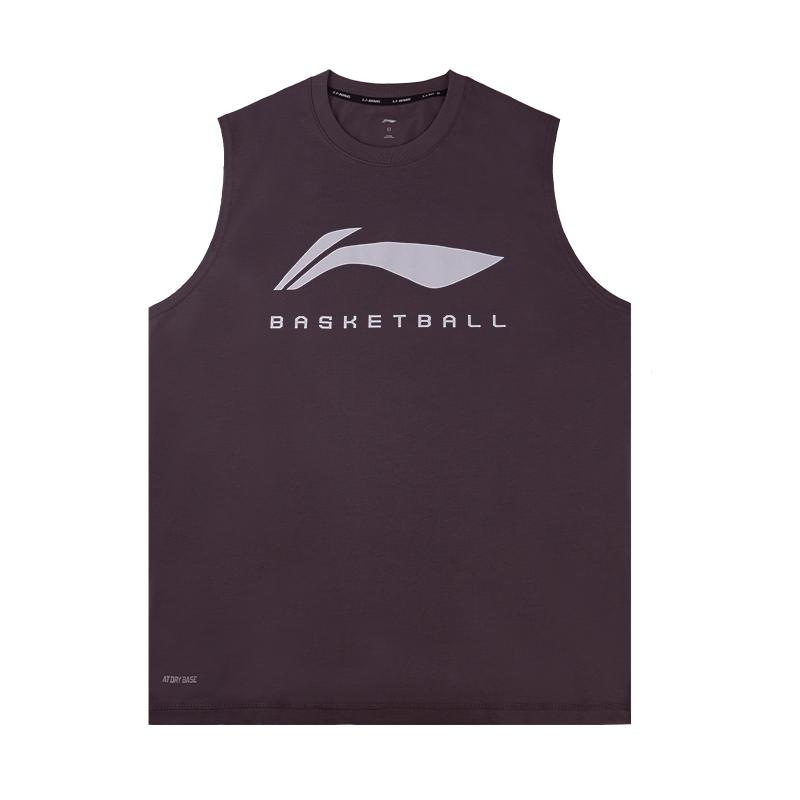 

Спортивная майка Li Ning Летняя Баскетбольная Фитнес Бег Марафонская Тренировка Американский Ледяной Шелк Майка без Рукавов Унисекс Топы AVSV197-3 S