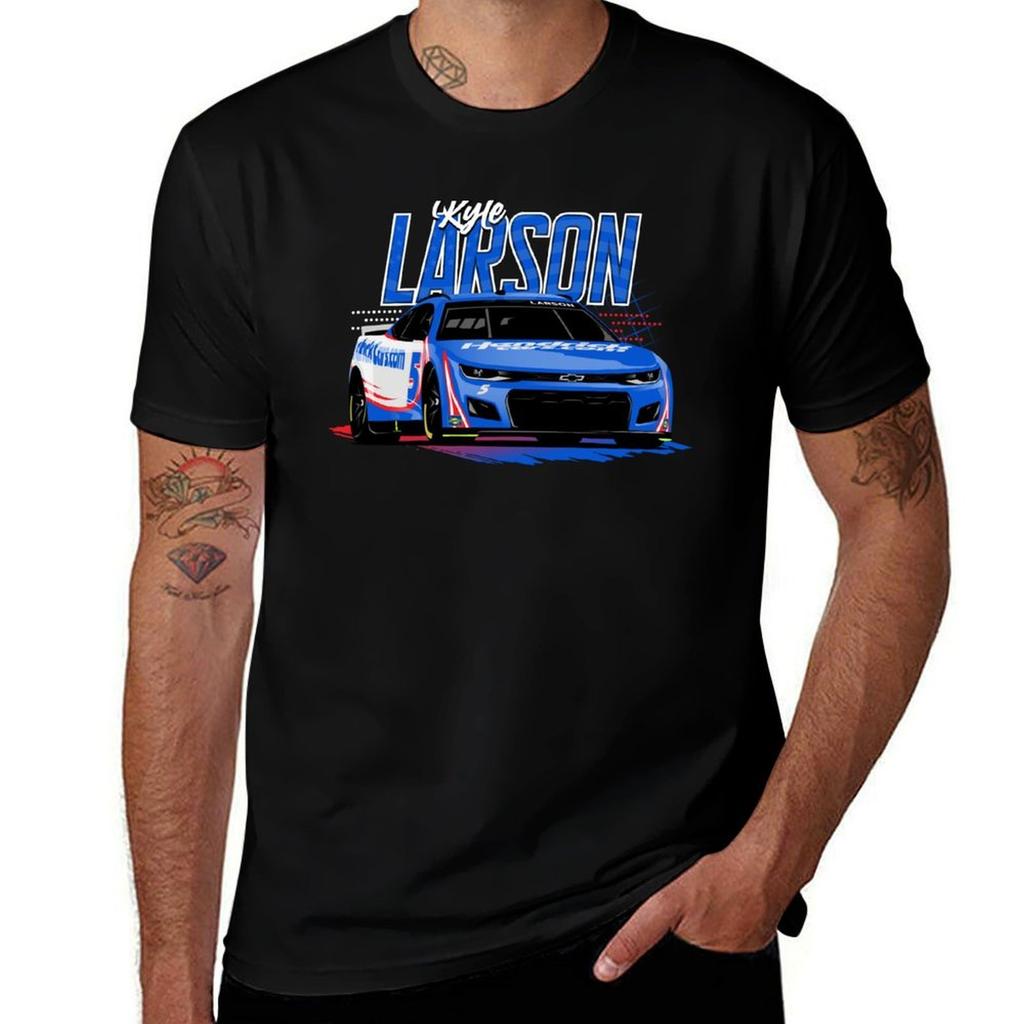 Kyle Larson 2022 Nascar Tshirt Christmas Casual Tee Shirt
