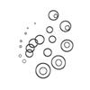 419Pcs Metric O Rings 32 Metric Sizes Universal Rubber Seal O Rings for Faucet Plumbing Hydraulics Hose Sealing Repair