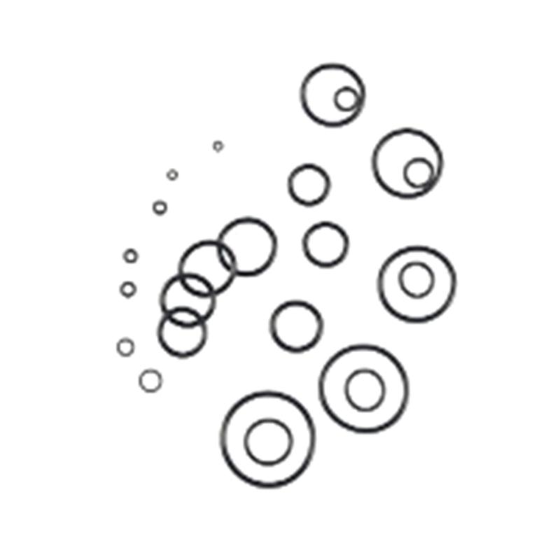 419Pcs Metric O Rings 32 Metric Sizes Universal Rubber Seal O Rings for Faucet Plumbing Hydraulics Hose Sealing Repair