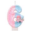 Gemini Digital Birthday Candle Cake Decoration Holiday Birthday Celebration Handmade Candle 0-9diy