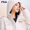 FILA Women's Long Hooded Padded Down Jacket