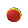 Funny Pet Dog Puppy Cat Rainbow Striped Chewing Interactive Ball Teething Toy