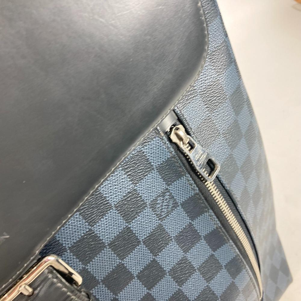 Louis Vuitton N41586 Damier Cobalt Newport Bag Backpack Flap Backpack