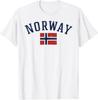 Norway Flag Norge HVA OM DET GÅR Norwegian Optimistic T-Shirt
