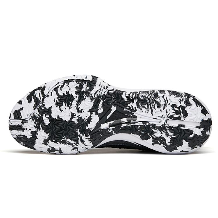 New Anta The Dagger 5 Cushioning Anti Slip And Wear Resistant Low Top Basketball Shoes Men's Black White 112141605-5