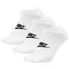 Nike Sportswear Everyday Essential 3er-Pack Socken, Unisex weiße Socken