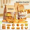 Children's Burger Kitchen Playset: Educational Role-Playing Toys with Hamburger, Fries, and More.