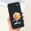 For Google Pixel 8A 6 6A 7 Case Luxury Black Soft Silicone TPU Bumper Phone Cover for Google 6a Pixel8a Capa