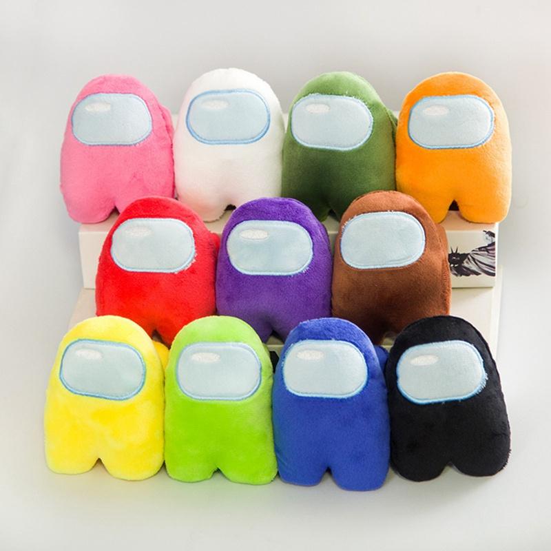 12Colors Soft Doll Among Us Game Cute Crewmate Plush Soft Stuffed Toy Gift 10CM