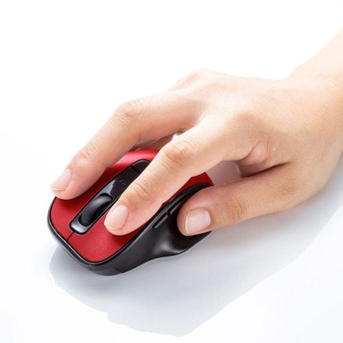 Sanwa Supply Wireless Blue LED Mouse (Red) MA-WBL134R