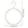 4Pcs Sturdy Round Metal Scarf Hanger Closet Storage Rack for Scarves Shawls Ties Belts Maximize Wardrobe Space Neat Display