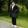 New Balance Long Puff Down Jacket Asia Sizing 'Black' Men's 5PC44303-BK