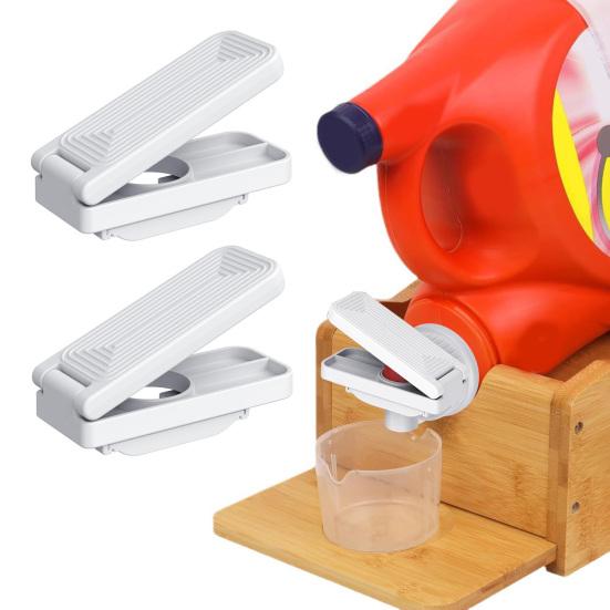 1/2Pcs Laundry Detergent Dispenser Nozzle Switch Holder Reusable Universal Laundry