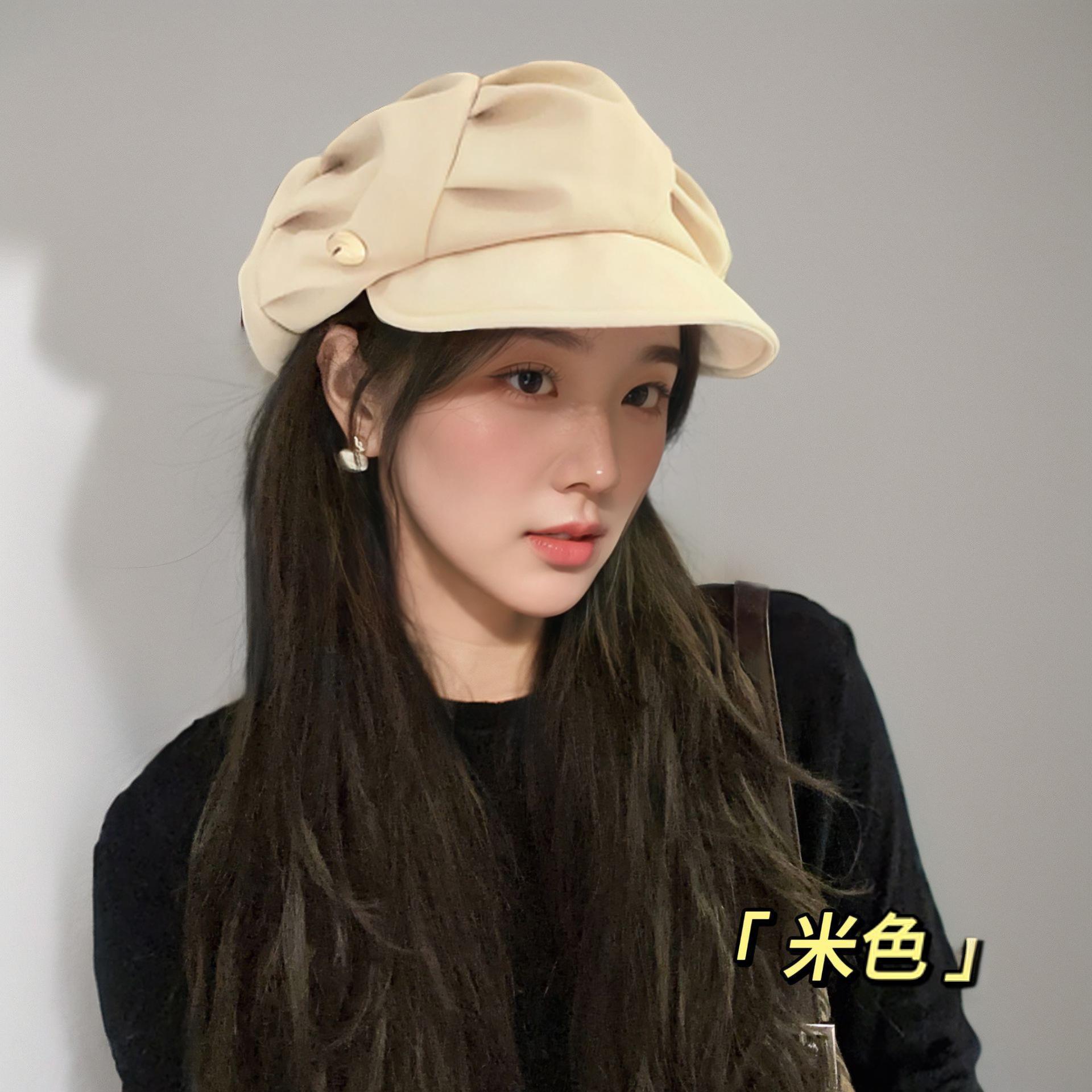 

Берет винтажный повседневный универсальный восьмиугольный шляпа модный пригородный регулируемый летний джинсовый берет Adjustable