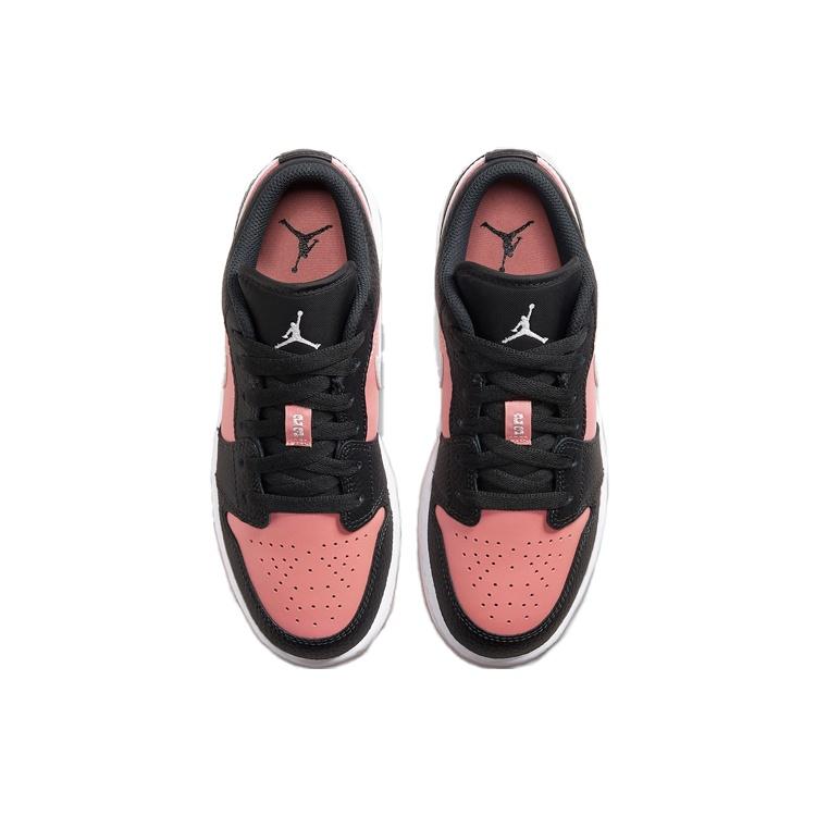 (GS) Air Jordan 1 Low 'Pink Quartz' Kids' 554723-016