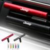 Car Logo Aroma Stick Vent Air Freshener Fragrance Clip Accessories For Jeep Renegade Grand Cherokee Compass Patriot Wrangler Lib AMT1