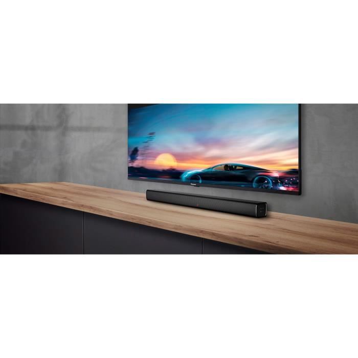 Panasonic SC-HTB100 Barre de Son Compacte 45W Bluetooth HDMI ARC USB Montage Mural Noir