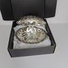 Luxurious French Retro 304 Stainless Steel Shell Butter Box Jewelry Storage Box Antique Food Box