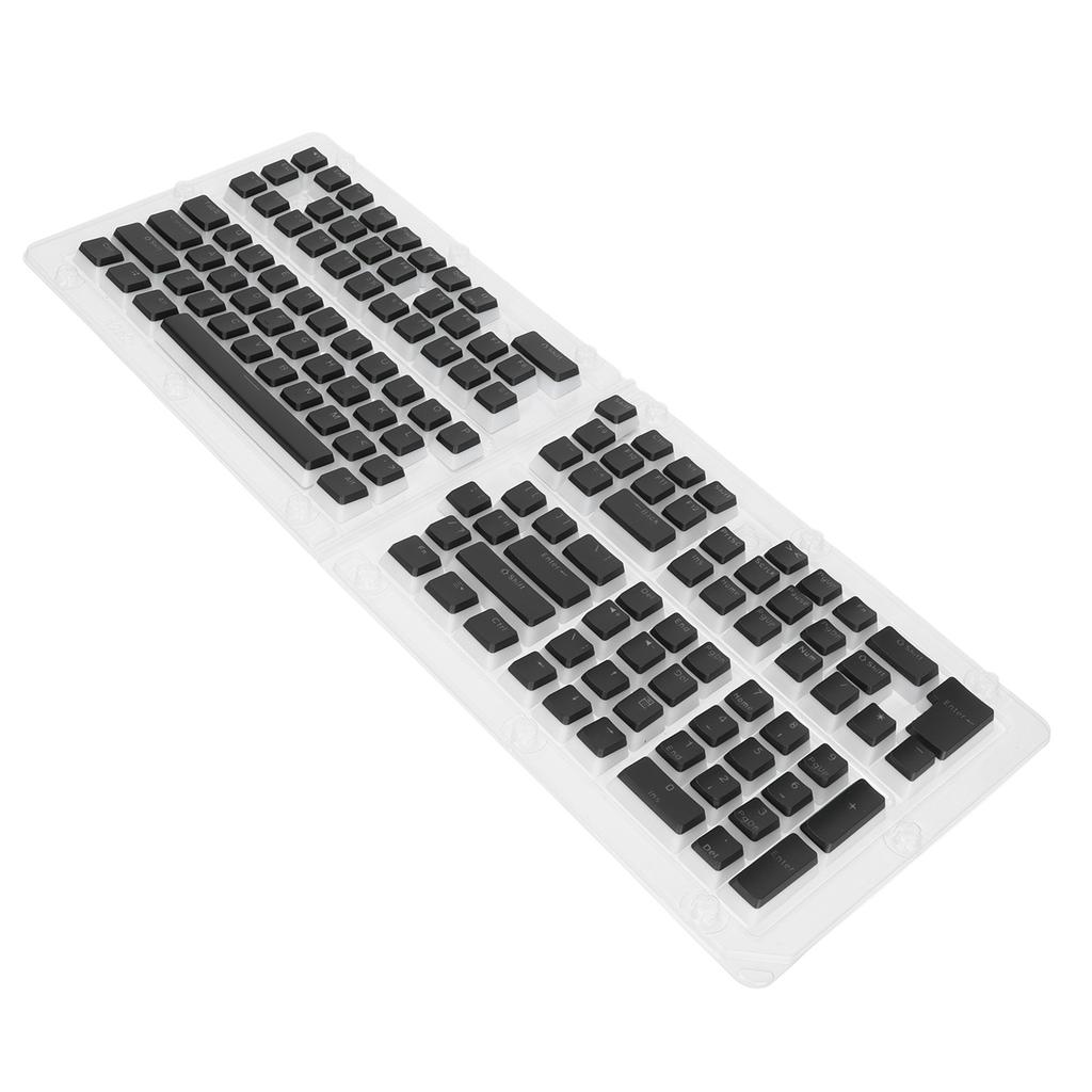 Keyboard Keycaps 129 Keys Pudding Transparent OEM Height PBT Two Color Injection Molding DIY Keyboard Keycaps