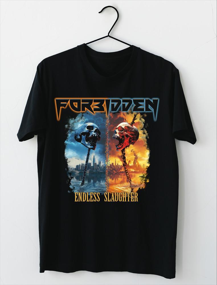 

NEW Forbidden ENDLESS SLAUGHTER 2025 Short Sleeve Black All Size T-Shirt HH38 Unisex T-Shirt Graphic Tee XXL