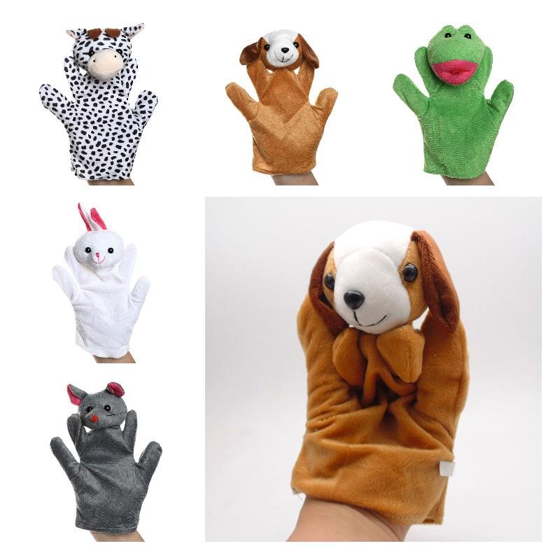 Cute Animal Plush Hand Puppets For Kids Soft And Safe Gift Idea For Play And Decoration 20cm Height