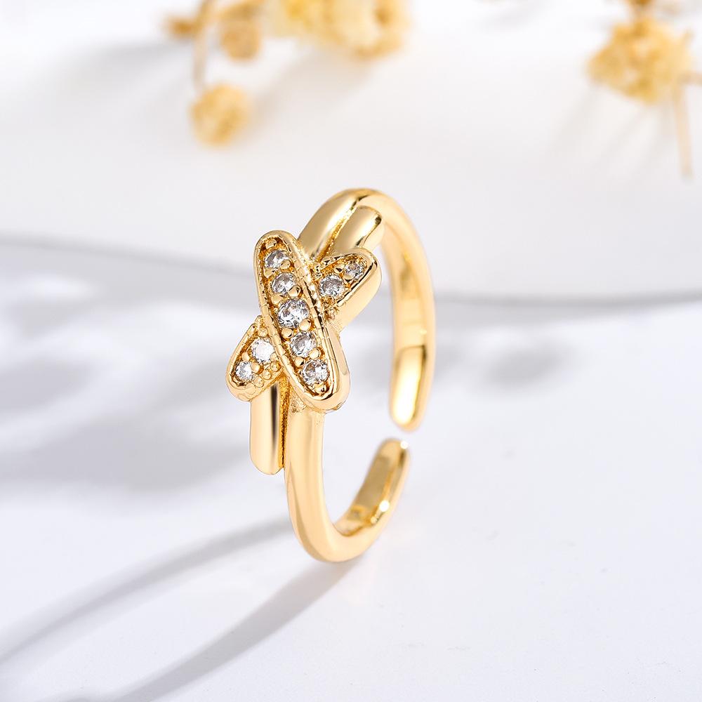 Beliebter dominanter Voll-Diamant-Leopardenkopf-Ring beliebter Ring täglicher Gebrauch offener Zeigefingerring