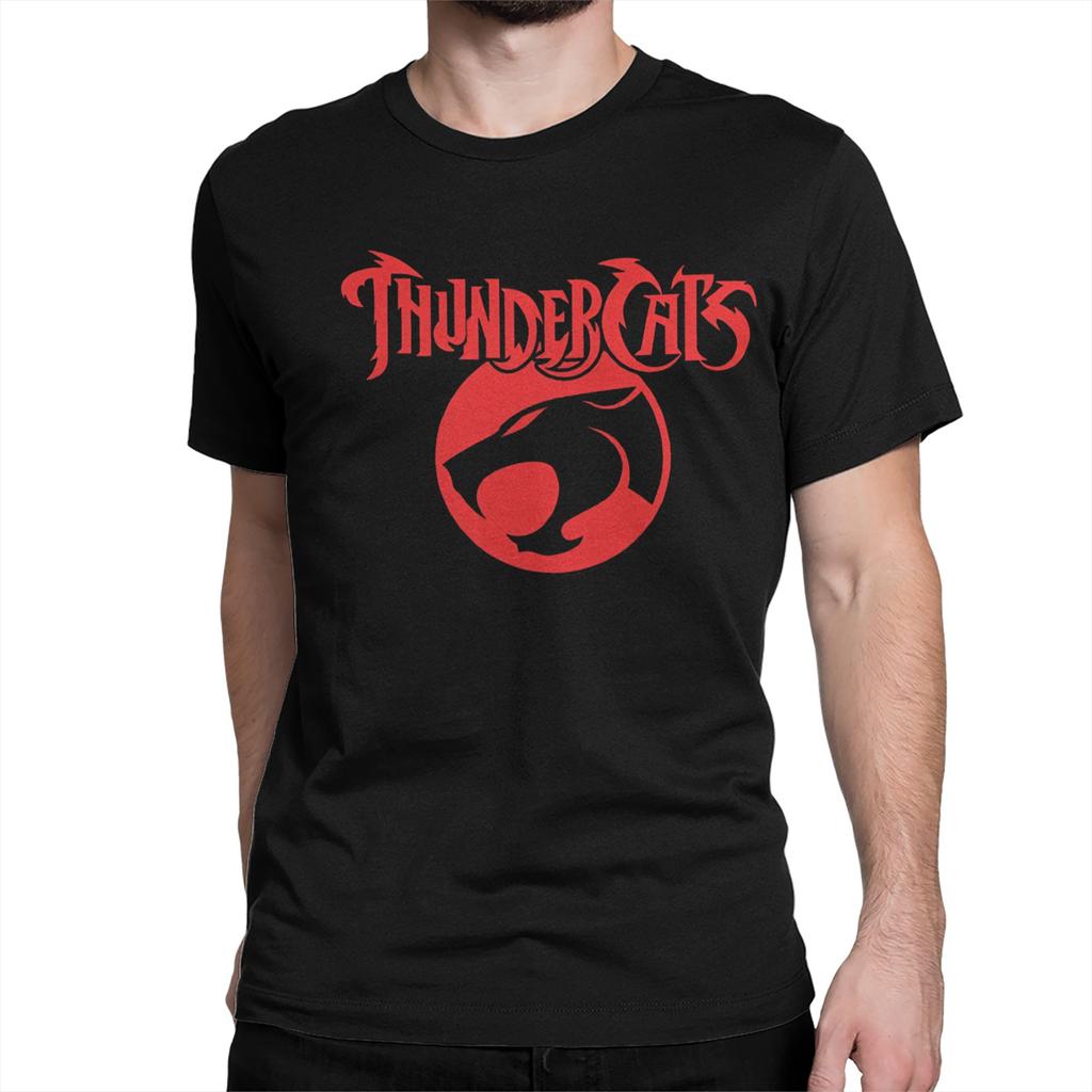Men Women Thundercats T Shirts Cartoon 100 Cotton Tops Vintage Short Sleeve Round Collar Tee Shirt New Arrival TShirts