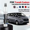 Horké Auto Speciálně Pro Ford Transit Custom 1990-2026 Opravná Tužka na Lak Odstraňovač Škrábanců DIY Auto Příslušenství Černá Bílá Stříbrná