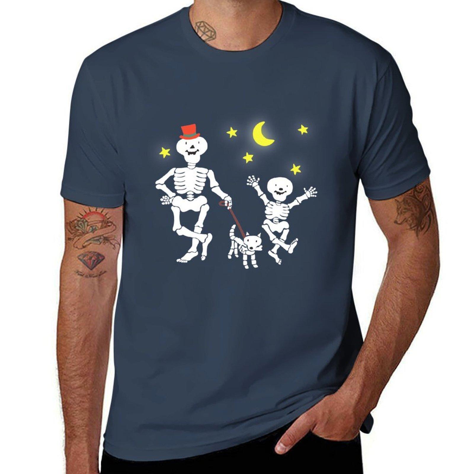 Funny Bones Retro 80s 90s Tv Cartoon Design Tshirt Casual Basic Street Style Tshirt S