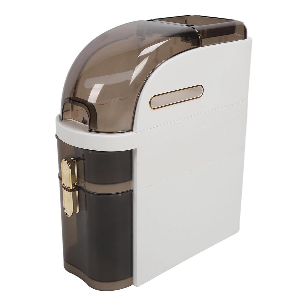 Small Spaces Gaps Cabinet Clear Drawers Narrow Tall Slim Seam Cabinet Vertical Storage Unit for Bathroom Kitchen