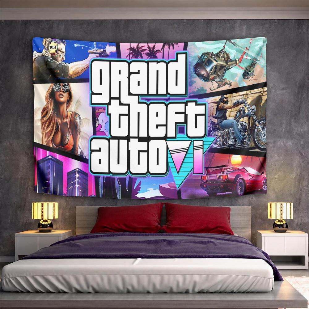 Grand Theft Auto VI spēles plakāta