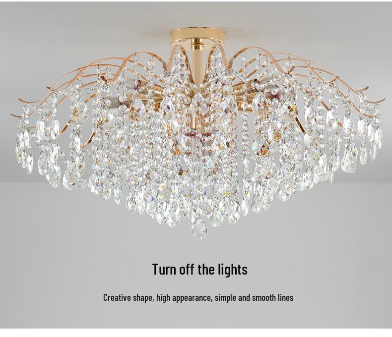 Contemporary Luxury Crystal Chandelier for Living Room, Villa, Hotel Lobby, or Dining Room