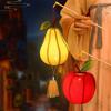 Pear Shape Mid-Autumn Festival Lantern Handheld DIY Lantern Making Kit Children Gifts