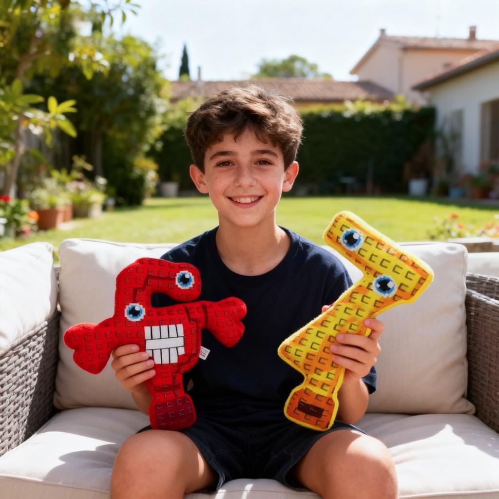 Plush Doll, Toy Gift, Cartoon Style, Children's Rag Doll, Children's Gift Pillow