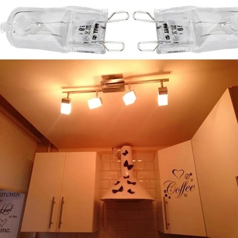 5KS Super Jasná Halogenová Žárovka G9 40w Halogenová G9 110V/220V 2800K Teplá Bílá Vnitřní Čirá Halogenová Lampa G9