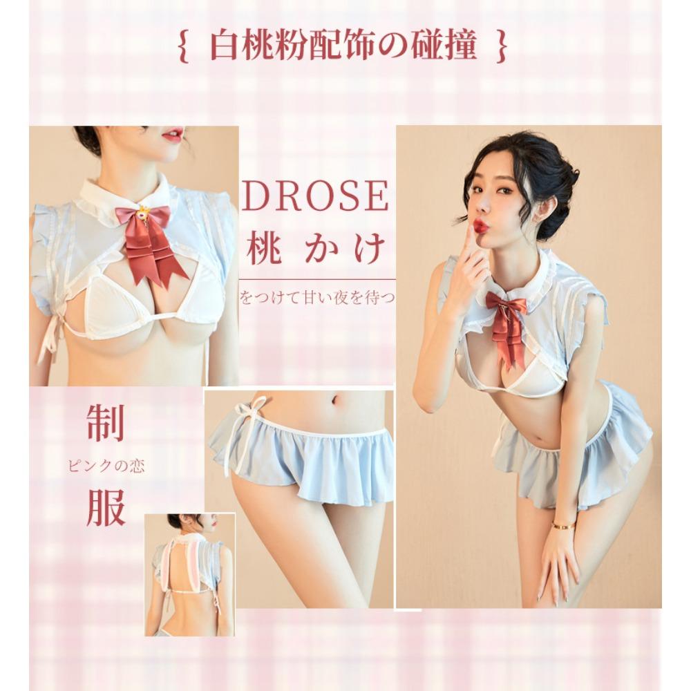 Sex Underwear Girls Bunnies Passion Clothes Student Wear Cosplay Uniform Temptation Three-point Suit Wholesale