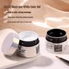 Black and White Nail Art Gel for Flower and Line Designs - Perfect for Salon Hand-Painted Nails