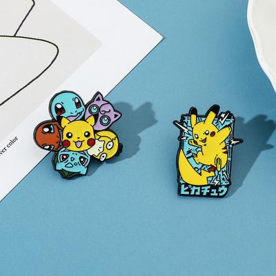 Pokémon Creative Metal Brooch Pokémon Badge Pokémon Pikachu