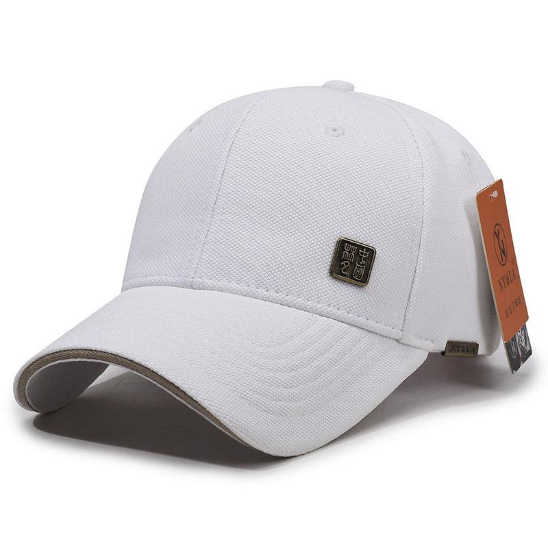New Embroidery Ball Baseball Cap Sports Sunscreen Men's and Women's Sun Hats Breathable Versatile Casual Duck Tongue